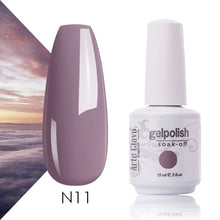 Load image into Gallery viewer, Arte Clavo Nude Colors Series 15ml UV Gel Nail Polish Gel Lacquer Varnish Nail Paint Top UV LED Gel Nail Art Hybrid Soak Off
