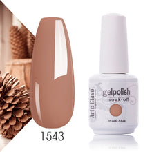 Load image into Gallery viewer, Arte Clavo Nude Colors Series 15ml UV Gel Nail Polish Gel Lacquer Varnish Nail Paint Top UV LED Gel Nail Art Hybrid Soak Off