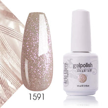 Load image into Gallery viewer, Arte Clavo Nude Colors Series 15ml UV Gel Nail Polish Gel Lacquer Varnish Nail Paint Top UV LED Gel Nail Art Hybrid Soak Off
