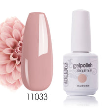 Load image into Gallery viewer, Arte Clavo Nude Colors Series 15ml UV Gel Nail Polish Gel Lacquer Varnish Nail Paint Top UV LED Gel Nail Art Hybrid Soak Off
