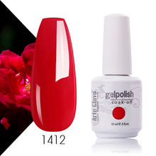 Load image into Gallery viewer, Arte Clavo Nude Colors Series 15ml UV Gel Nail Polish Gel Lacquer Varnish Nail Paint Top UV LED Gel Nail Art Hybrid Soak Off