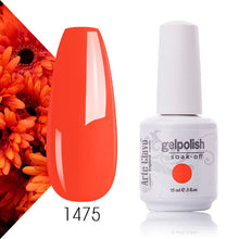 Load image into Gallery viewer, Arte Clavo Nude Colors Series 15ml UV Gel Nail Polish Gel Lacquer Varnish Nail Paint Top UV LED Gel Nail Art Hybrid Soak Off