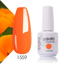 Load image into Gallery viewer, Arte Clavo Nude Colors Series 15ml UV Gel Nail Polish Gel Lacquer Varnish Nail Paint Top UV LED Gel Nail Art Hybrid Soak Off