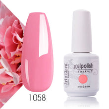 Load image into Gallery viewer, Arte Clavo Nude Colors Series 15ml UV Gel Nail Polish Gel Lacquer Varnish Nail Paint Top UV LED Gel Nail Art Hybrid Soak Off