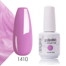 Load image into Gallery viewer, Arte Clavo Nude Colors Series 15ml UV Gel Nail Polish Gel Lacquer Varnish Nail Paint Top UV LED Gel Nail Art Hybrid Soak Off