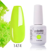 Load image into Gallery viewer, Arte Clavo Nude Colors Series 15ml UV Gel Nail Polish Gel Lacquer Varnish Nail Paint Top UV LED Gel Nail Art Hybrid Soak Off