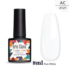 Load image into Gallery viewer, Arte Clavo Nude Colors Series 15ml UV Gel Nail Polish Gel Lacquer Varnish Nail Paint Top UV LED Gel Nail Art Hybrid Soak Off