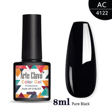 Load image into Gallery viewer, Arte Clavo Nude Colors Series 15ml UV Gel Nail Polish Gel Lacquer Varnish Nail Paint Top UV LED Gel Nail Art Hybrid Soak Off